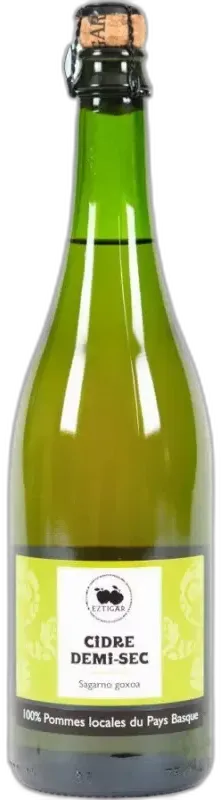 photo du vin Cidre Pétillant Sec Eztigar