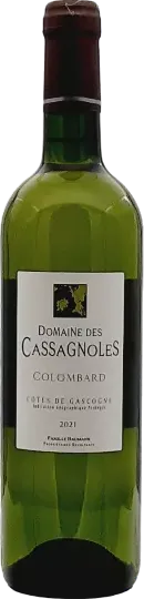 photo du vin Gros Manseng Sélection 2023 Domaine des Cassagnoles