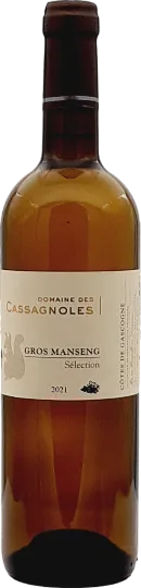 photo du vin Gros Manseng Sélection 2023 Domaine des Cassagnoles
