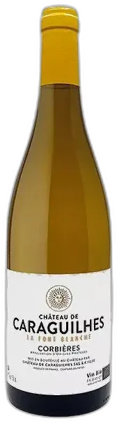illustration du vin la Font Blanche 2023 Château de Caraguilhes