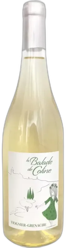 image du vin la Balade de Coline Blanc Cave des Coteaux du Rhône