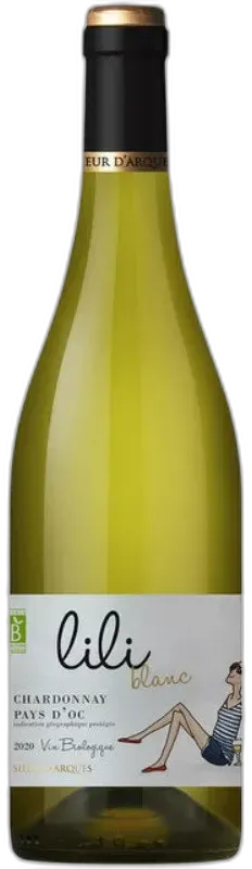 image du vin Lili Bio Blanc 2022 Sieur d’Arques