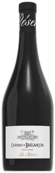 vue du vin la Réserve Rouge 2020 Château de Brégançon