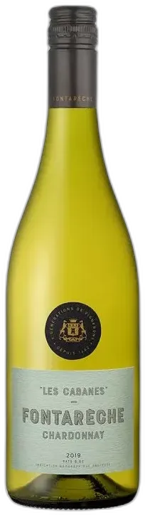 photos du vin Chardonnay les Cabanes 2022 Château Fontarèche
