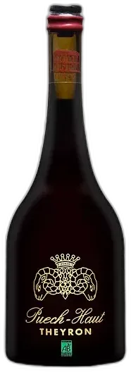 vue du vin Theyron Rouge 2021 Puech-Haut