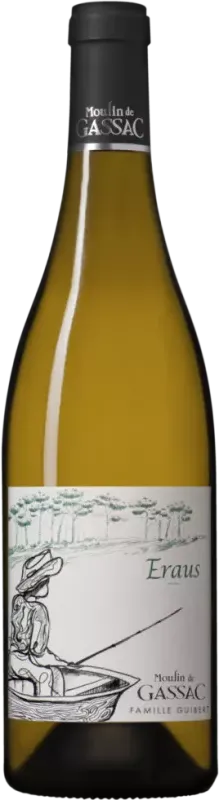 vue du vin Eraus Blanc 2023 Moulin de Gassac
