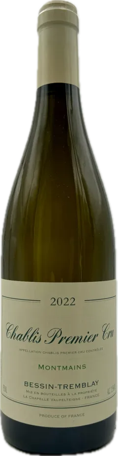 photo Domaine Bessin-Tremblay Montmains 2022 Vin Blanc, Bourgogne