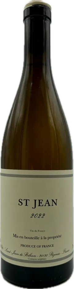 photo Prieure de Saint-Jean de Bebian Saint Jean 2022 Vin Blanc, Languedoc-Roussillon
