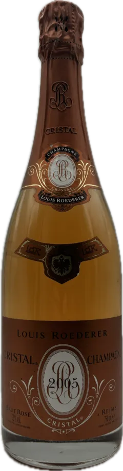 photo Louis Roederer Cristal Brut Rosé 2005 Champagne Rosé