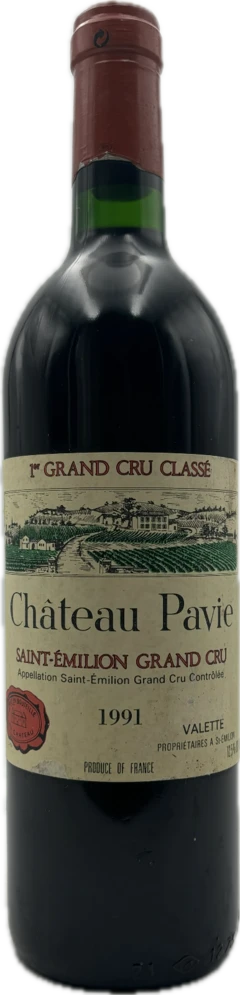 photo Château Pavie 1991 Vin Bordeaux