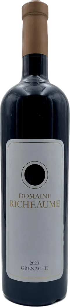 photo du vin Domaine Richeaume Grenache 2020 Vin Rouge, Provence