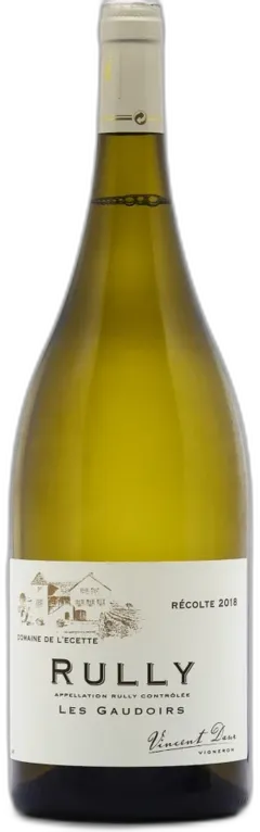 vue du vin Magnum Rully Blanc 2018 "les Gaudoirs"
