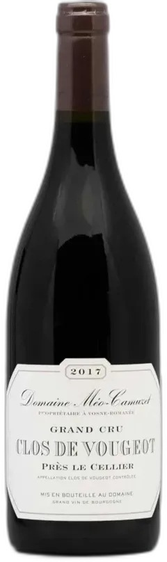photo du vin Clos de Vougeot Grand Cru 2017 "Près le Cellier"