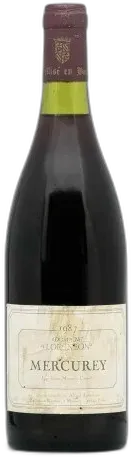 image du vin Mercurey Rouge 1987