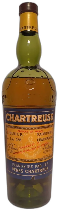 illustration du vin Chartreuse Jaune Export 1964 Voiron