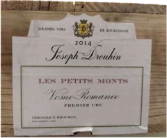 photo Vosne-Romanée 1er Cru Petits Monts 2014 Domaine Joseph Drouhin