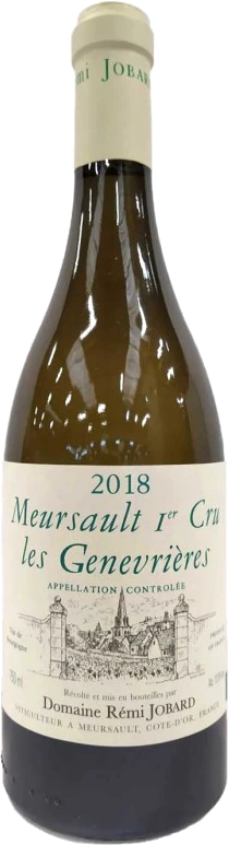 photo Meursault 1er Cru les Genevrières 2018 Domaine Rémi Jobard