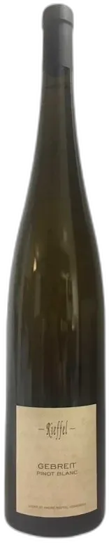 photo Pinot Blanc Gebreit 2017 Magnum Lucas et André Rieffel