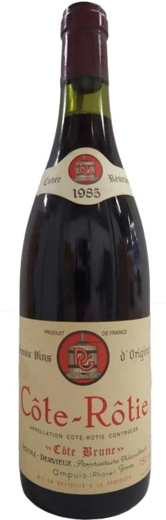 photo Côte-Rôtie Côte Brune 1985 Domaine Gentaz-Dervieux