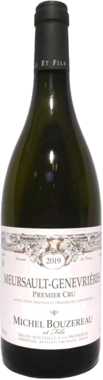 photo Meursault 1er Cru les Genevrières 2019 Domaine Michel Bouzereau et Fils