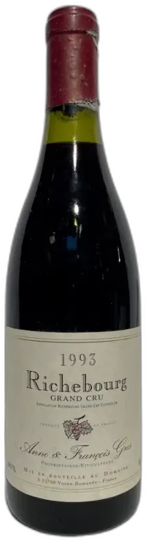 photo Richebourg Grand Cru 1993 Domaine Anne & François Gros
