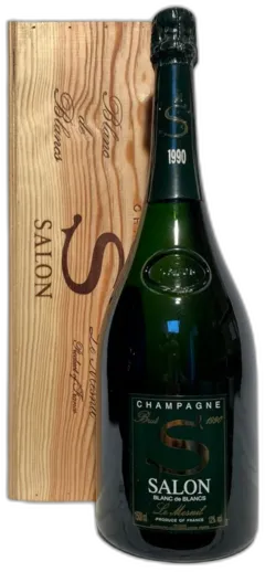 vue du vin Champagne Salon le Mesnil Blanc de Blancs Magnum 1990