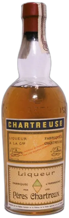 vue du vin Chartreuse Jaune el Licor Cumbre 1959 Tarragone