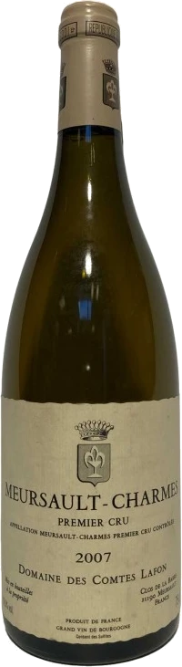 photo Meursault 1er Cru les Charmes 2007 Domaine des Comtes Lafon