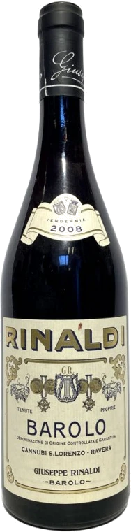 photo Barolo Cannubi S. Lorenzo-Ravera, 2008 Domaine Giuseppe Rinaldi