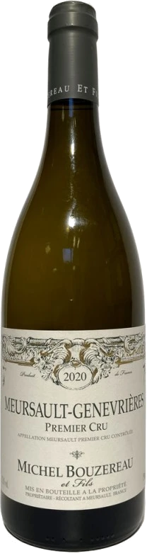 photo Meursault 1er Cru les Genevrières 2020 Domaine Michel Bouzereau et Fils