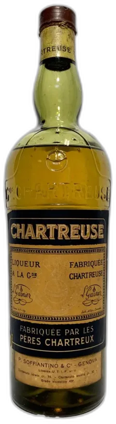 photos du vin Chartreuse Jaune Export Italie 1964 Voiron