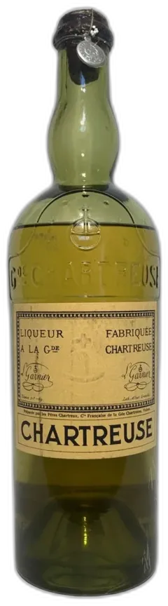 illustration du vin Chartreuse Jaune 1956 Export Italie Voiron