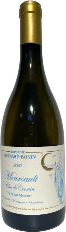 photo Meursault Clos du Cromin le Pré de Manche 2020 Domaine Bernard-Bonin