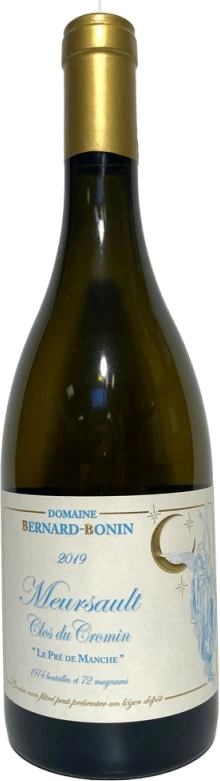 photo Meursault Clos du Cromin le Pré de Manche 2019 Domaine Bernard-Bonin