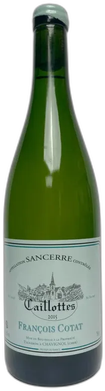 photo Sancerre Caillottes 2015 François Cotat