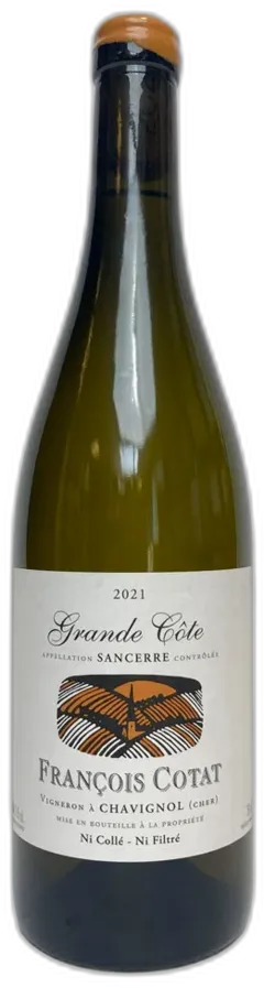 vue du vin Sancerre la Grande Côte 2021 François Cotat