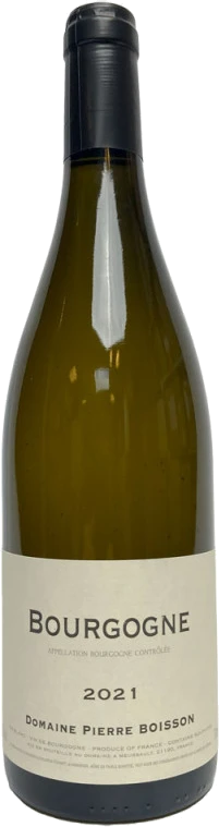 photo Bourgogne Blanc 2021 Domaine Pierre Boisson