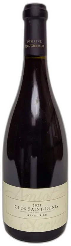 image du vin Clos Saint-Denis Grand Cru 2021 Domaine Amiot Servelle