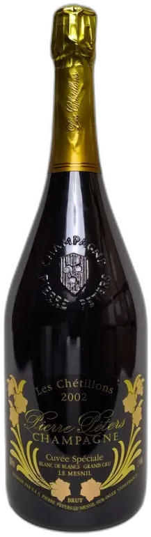 photo Magnum Champagne Brut Grand Cru les Chétillons Cuvée Spéciale 2002 Pierre Peters
