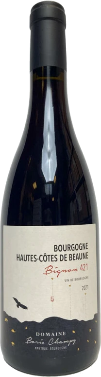 photo Bourgogne Hautes-Côtes de Beaune Rouge 2021 Bignon 421 Domaine Boris Champy