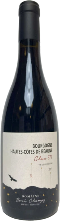 photo Bourgogne Hautes-Côtes de Beaune 2021 Rouge le Clou 377 Domaine Boris Champy