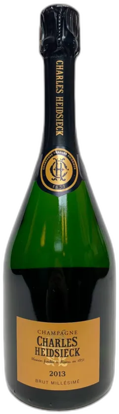 vue du vin Champagne Brut Millésimé 2013 Charles Heidsieck