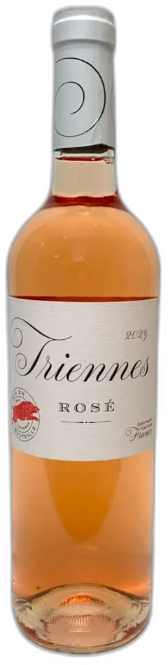 capture du vin Igp Méditerranée Rosé 2023 Triennes