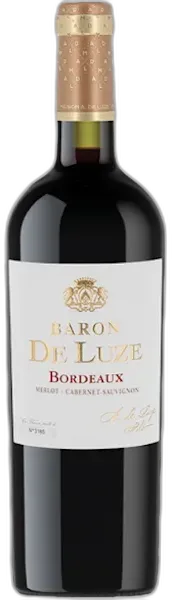 illustration du vin a de Luze & Fils "Baron de Luze" Bordeaux Rouge