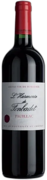 photos du vin Pauillac Harmonie de Fonbadet Château Fonbadet