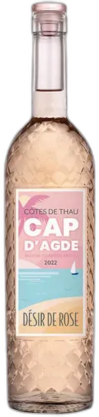 capture du vin Désir de Rosé Cap d’Agde Igp Côtes de Thau