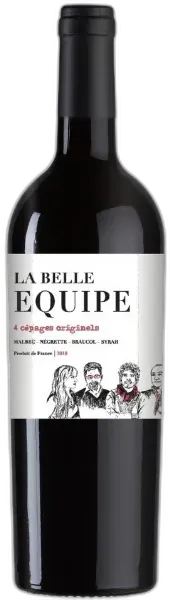 photo la Belle Equipe 4 Cépages Originels Malbec Négrette Braucol Syrah
