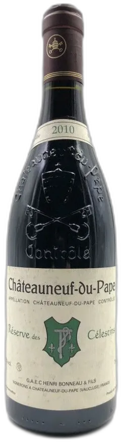 image du vin Henri Bonneau Châteauneuf-du-Pape Réserve des Célestins 2010