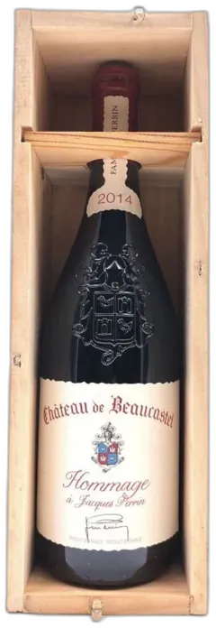 photo du vin Châteauneuf-du-Pape Château de Beaucastel Hommage à Jacques Perrin Famille Perrin