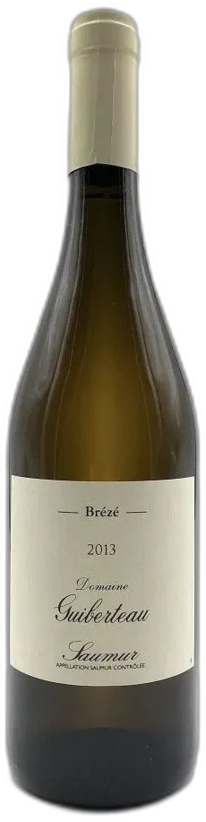 photo Domaine Guiberteau Saumur Blanc Brézé 2013